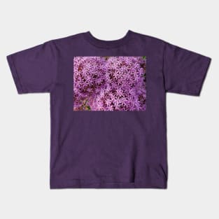 Purple Allium Flowers Kids T-Shirt